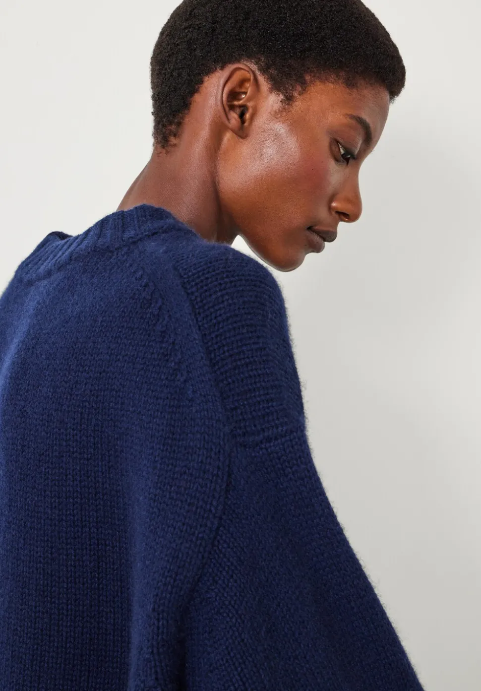 Cora Chunky Cashmere Crew Jumper