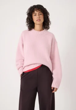 Cora Relaxed Chunky Cashmere Crew Jumper