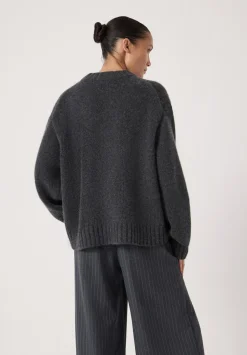 Cora Relaxed Chunky Cashmere Crew Jumper