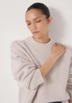 Cora Relaxed Chunky Cashmere Crew Jumper