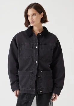 Cord Collar Barn Jacket