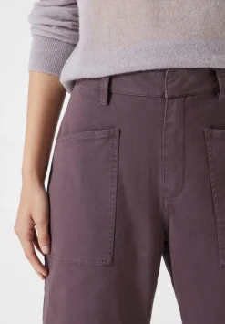 Cordi Barrel Leg Cotton Trousers