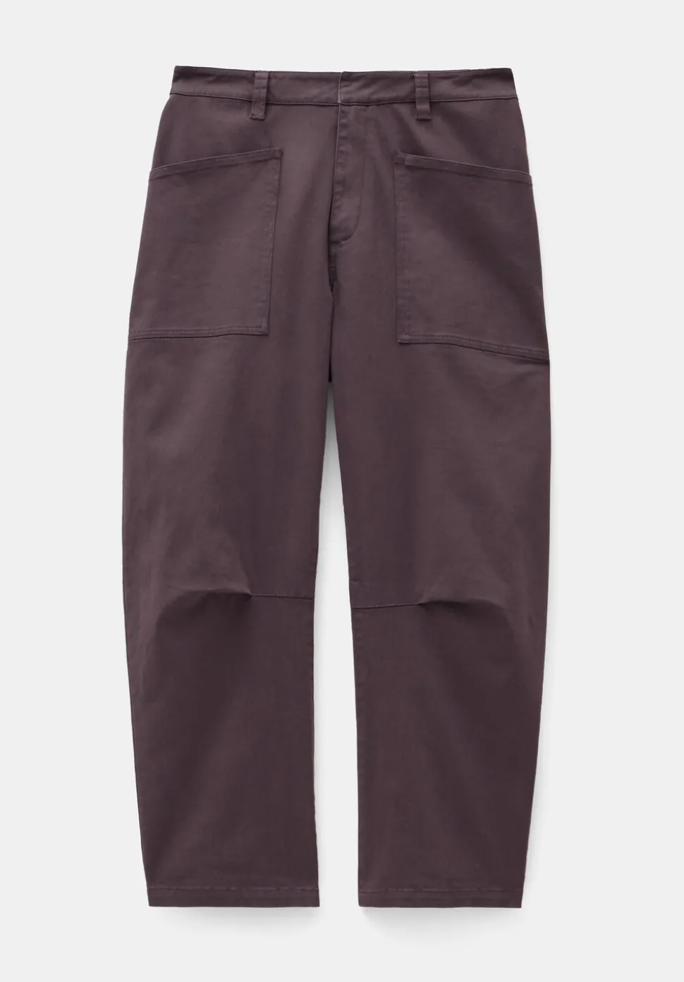 Cordi Barrel Leg Cotton Trousers