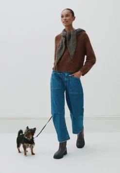 Cordi Barrel Leg Jeans