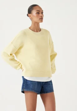 Cotton Boxy Rib Jumper