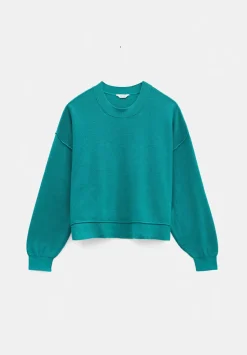 Cotton Boxy Rib Jumper