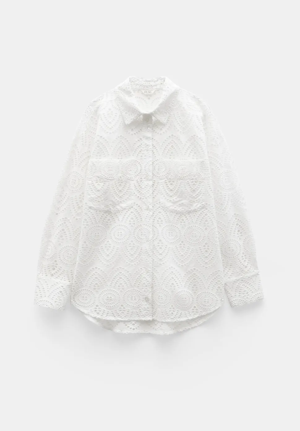 Cotton Broderie Shirt