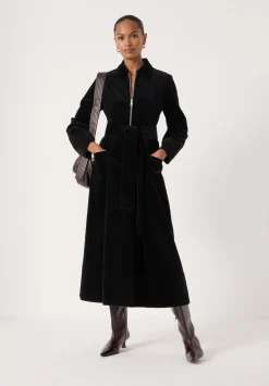 Cotton Cord Midi Dress
