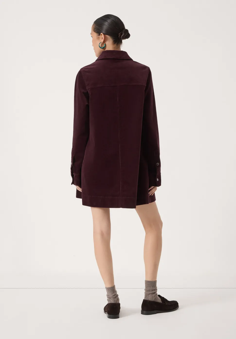 Cotton Cord Mini Dress