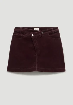Cotton Cord Mini Skirt