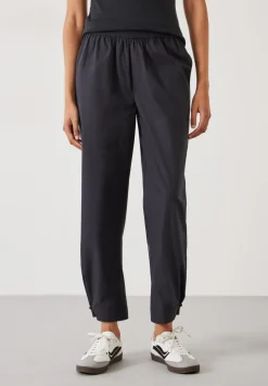 Cotton Poplin Easy Trousers