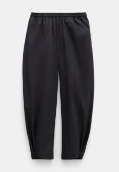 Cotton Poplin Easy Trousers