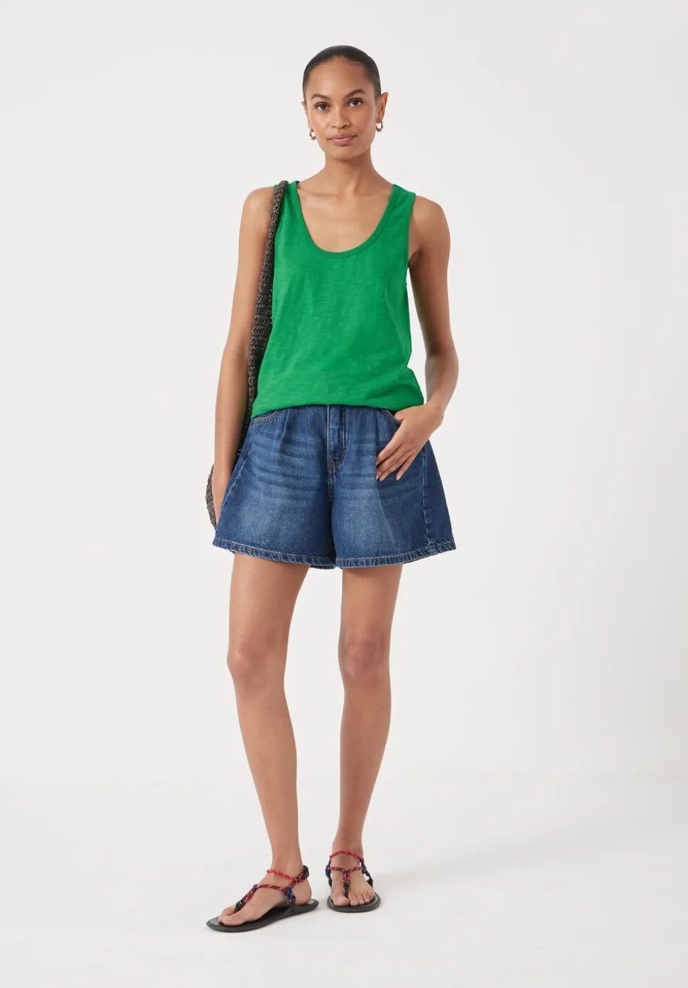 Cotton Slub Tank Top