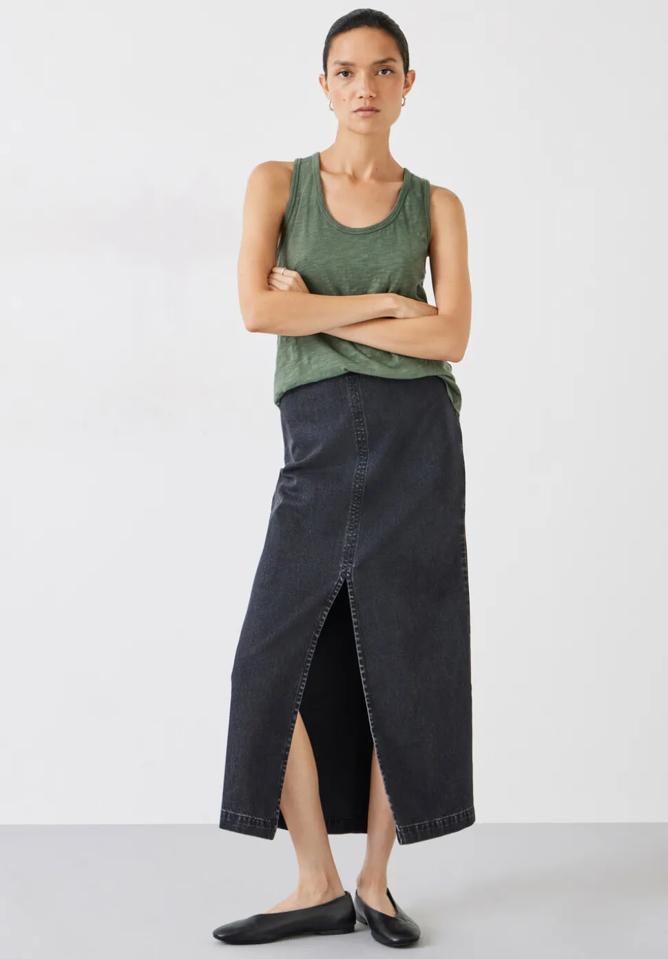 Cotton Slub Tank Top