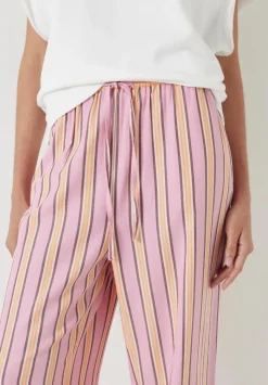 Cotton Stripe Trousers