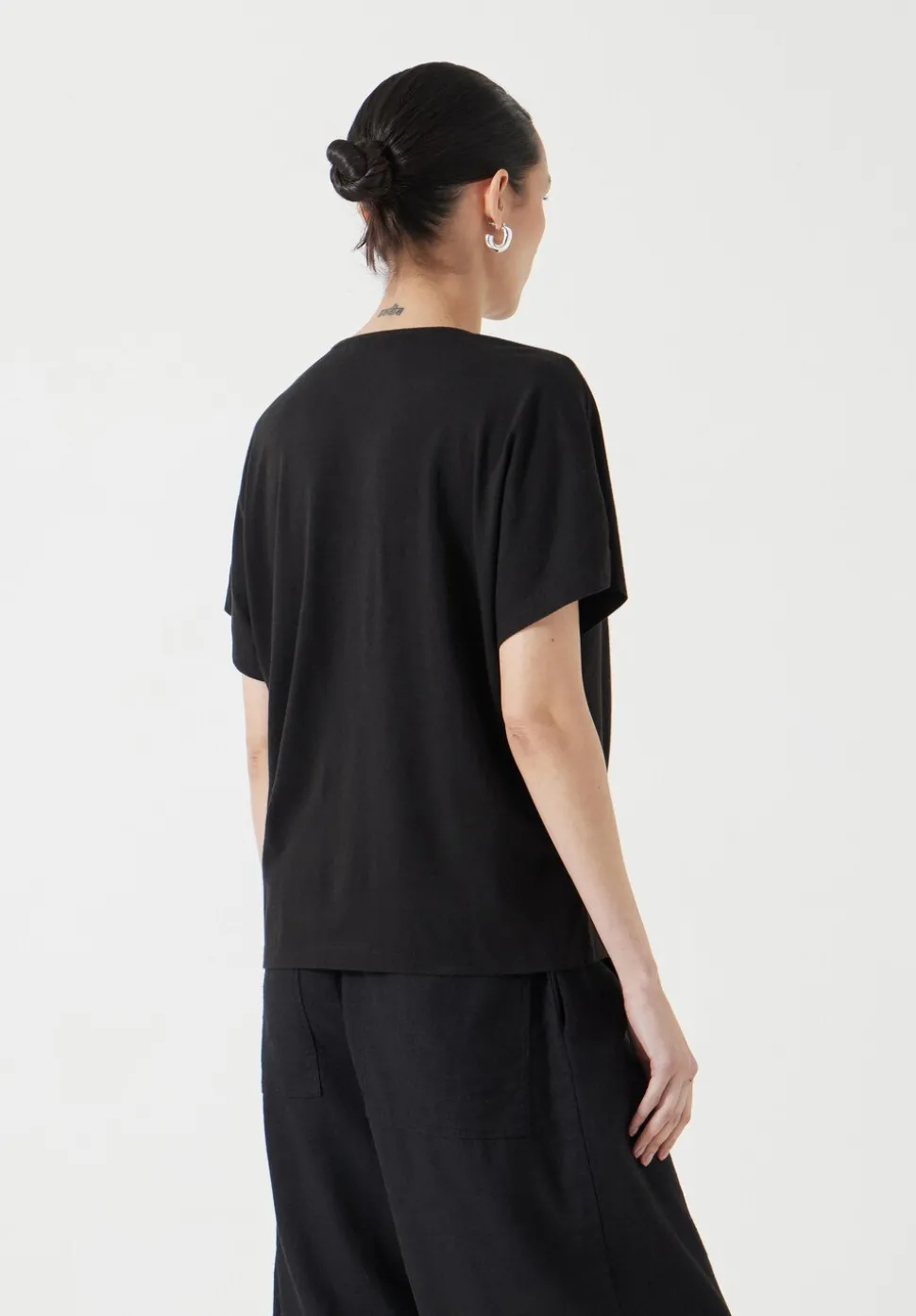 Cowl Neck T-Shirt