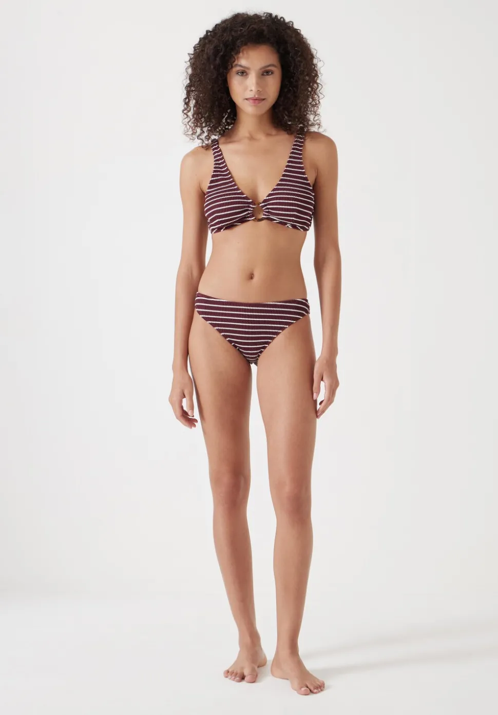 Crinkle Ring Bikini Top