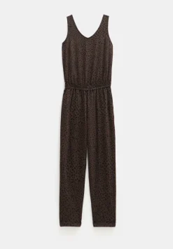 Cropped Jersey Jumpsuit
