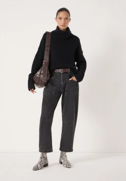 Cropped Meryl Wool Blend Jumper