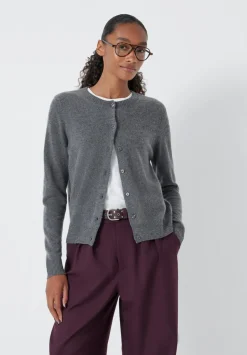 Daphne Cashmere Button Through Slim Cardigan