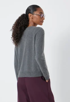 Daphne Cashmere Button Through Slim Cardigan