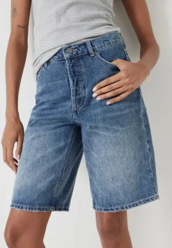 Denim Bermuda Shorts
