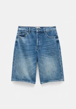 Denim Bermuda Shorts