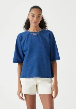 Denim Raglan Tee
