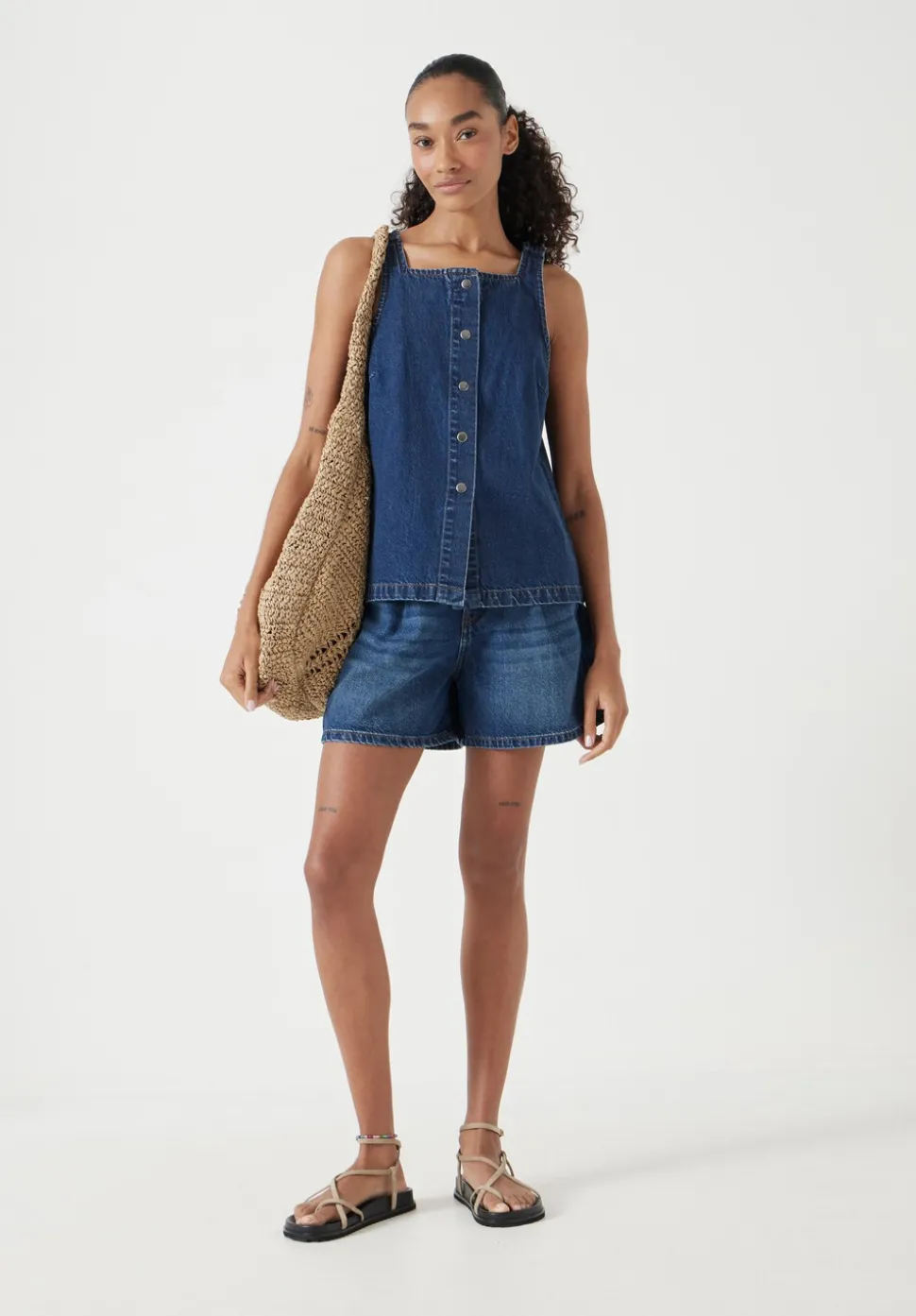 Denim Waistcoat