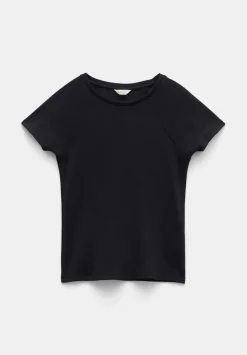 Deven Ribbed Fitted T-Shirt