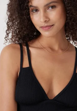 Dina Double Strap Crinkle Swimsuit