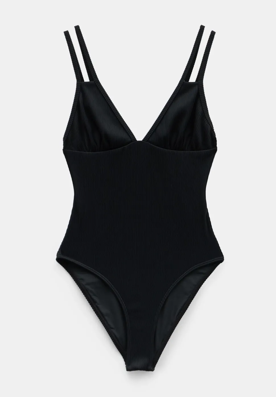 Dina Double Strap Rib Swimsuit