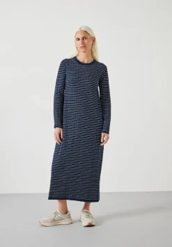 Dixie Cotton Striped Knitted Dress