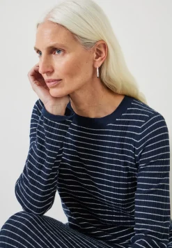 Dixie Cotton Striped Knitted Dress