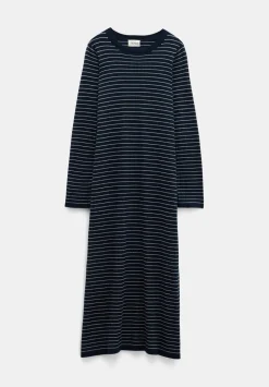 Dixie Cotton Striped Knitted Dress