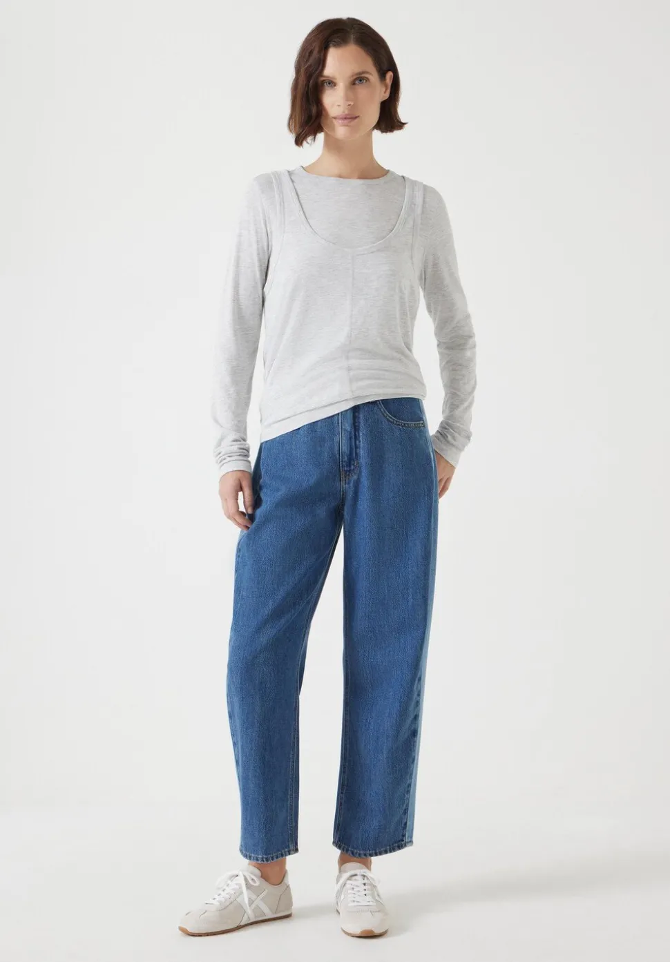 Double Layer Long Sleeve Top