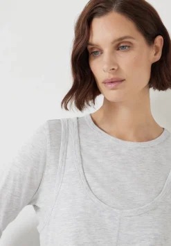 Double Layer Long Sleeve Top