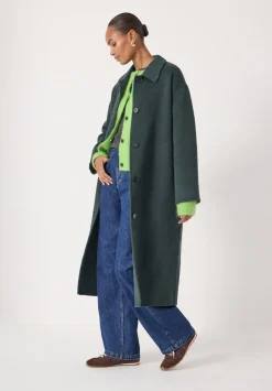 Edie Pure Wool Double Faced Coat