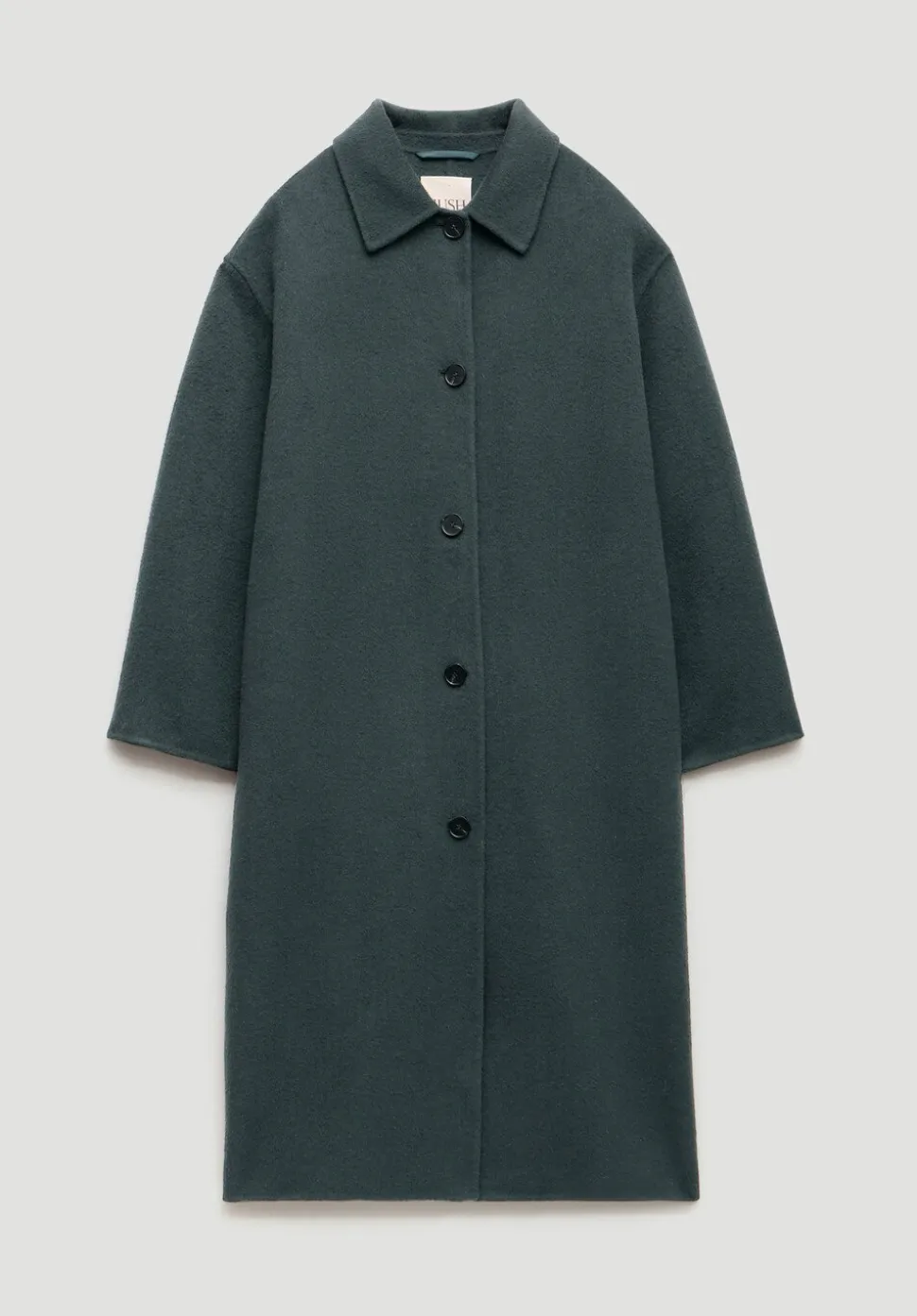 Edie Pure Wool Double Faced Coat