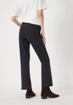 Eliana Cropped Mid Rise Bootcut Jeans
