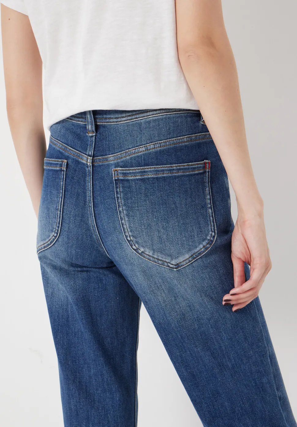 Eliana Mid Rise Bootcut Jeans
