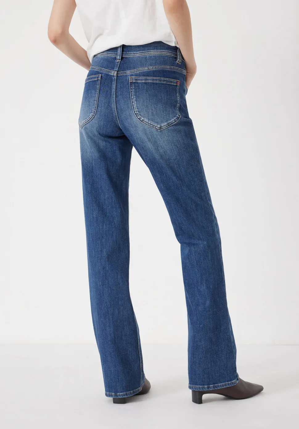 Eliana Mid Rise Bootcut Jeans
