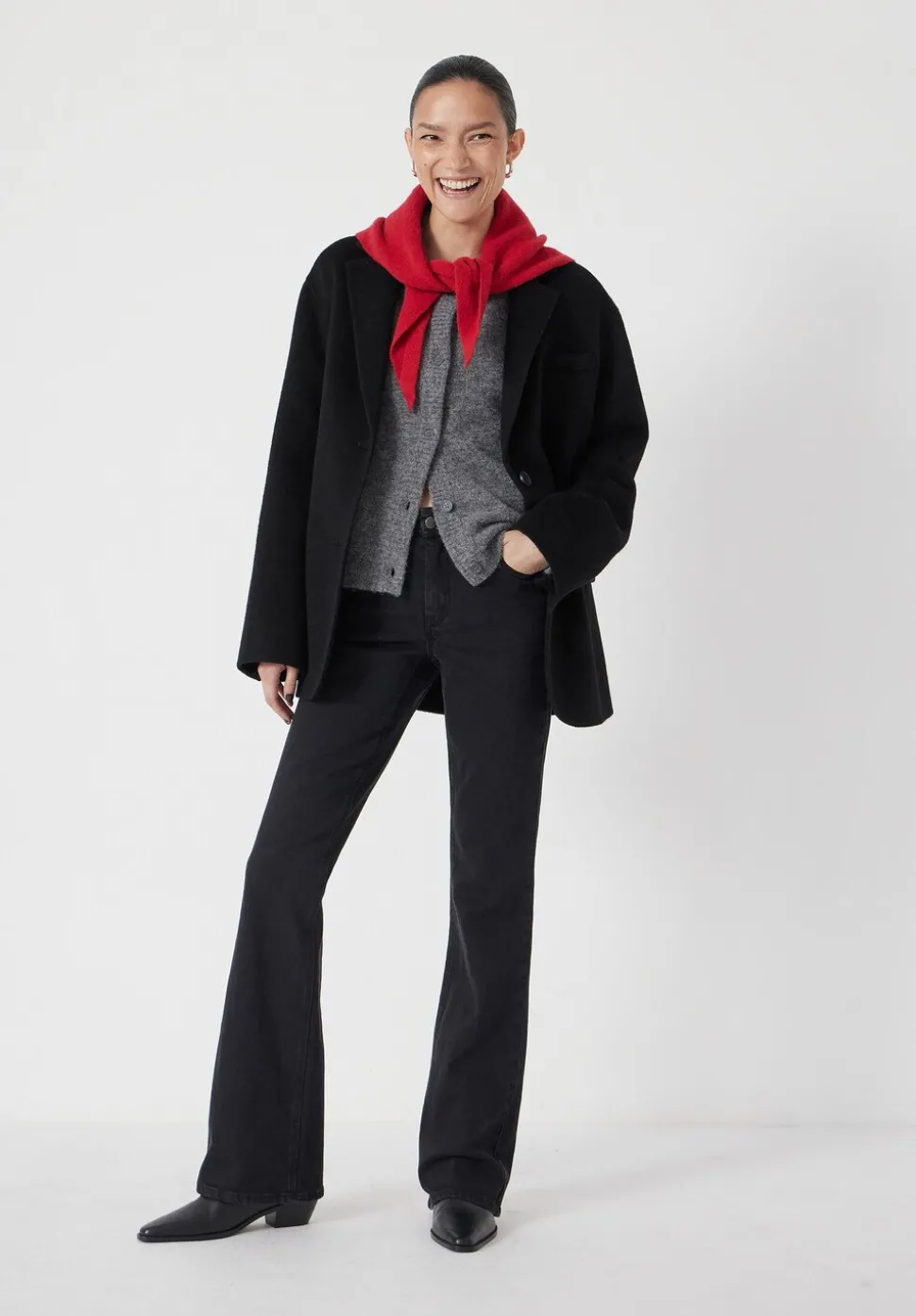Eliana Mid Rise Bootcut Jeans