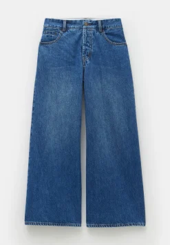 Ella Wide Leg Cropped Jeans