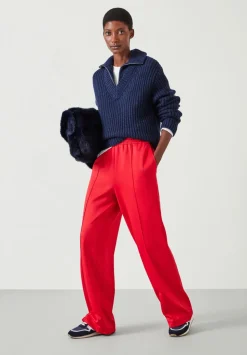 Ella Zip V Neck Jumper