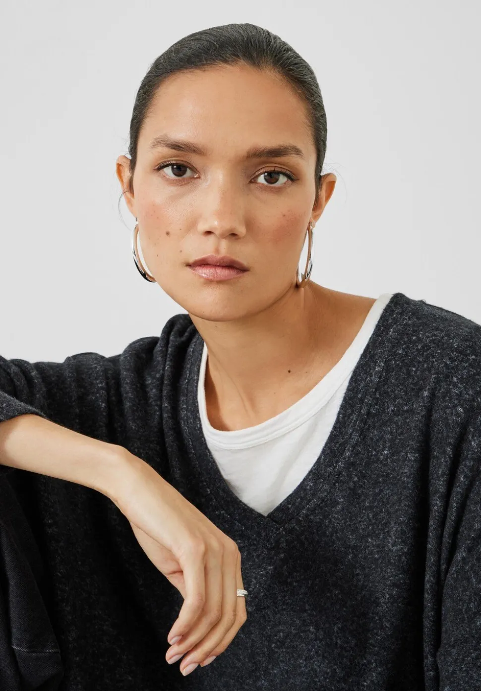 Elle Supersoft V-Neck Top
