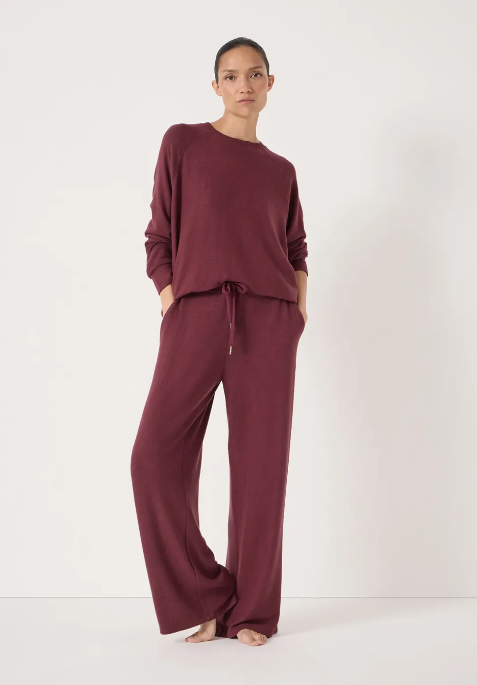 Elle Supersoft Wide Leg Joggers
