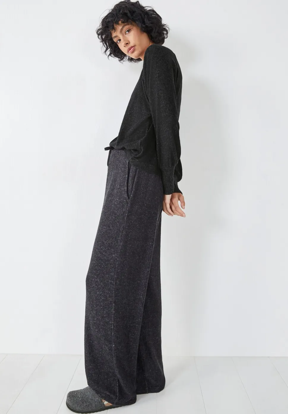 Elle Supersoft Wide Leg Joggers