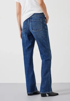 Elliot High Waisted Straight Jeans