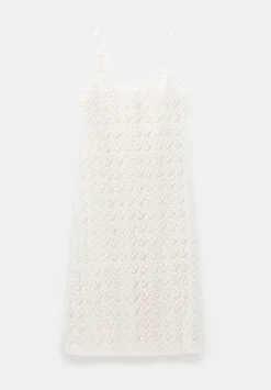 Embroidered Sleeveless Floral Dress